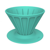 Xiong and Yang Coffee Portable Silicone Filter Cup Green